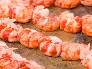 Crayfish tails skewers (MAP)
