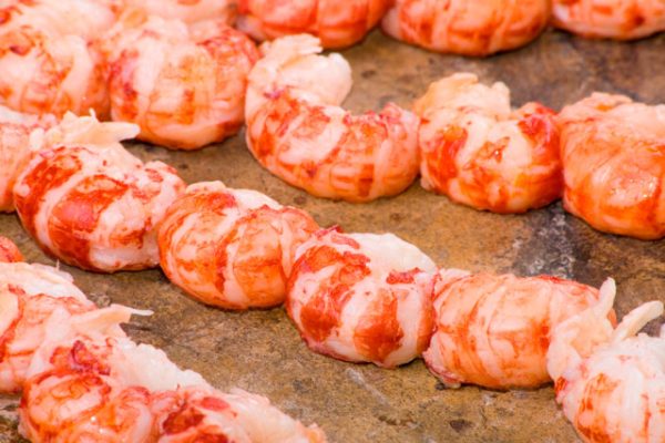 Crayfish tails skewers (MAP)