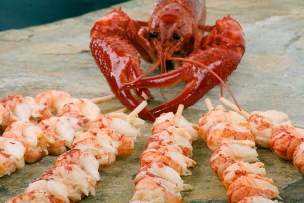 Crayfish tails skewers (MAP)