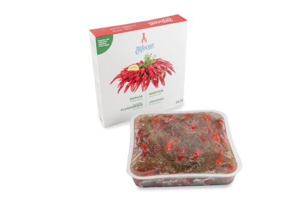 Crayfish in dill sauce